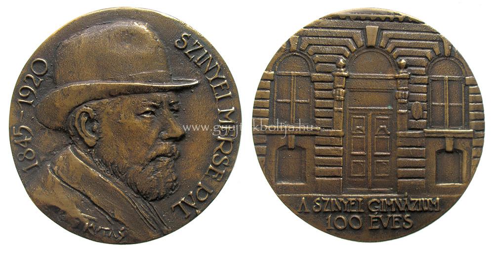 Kutas L�szl�: 100 �ves a Szinyei Merse P�l Gimn�zium /1997/